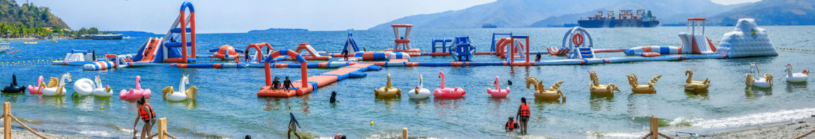 inflatable water park